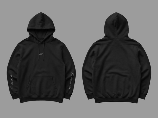 Sudadera JXM Classic Contrast Negro